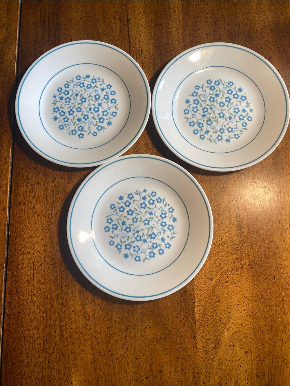 Corelle Heather 6.75” Desert Plates  - Set of 3